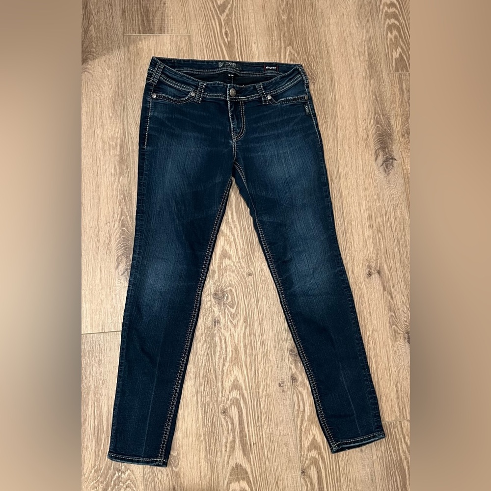 Silver jeans, Suki Mid Super Skinny, 33/31